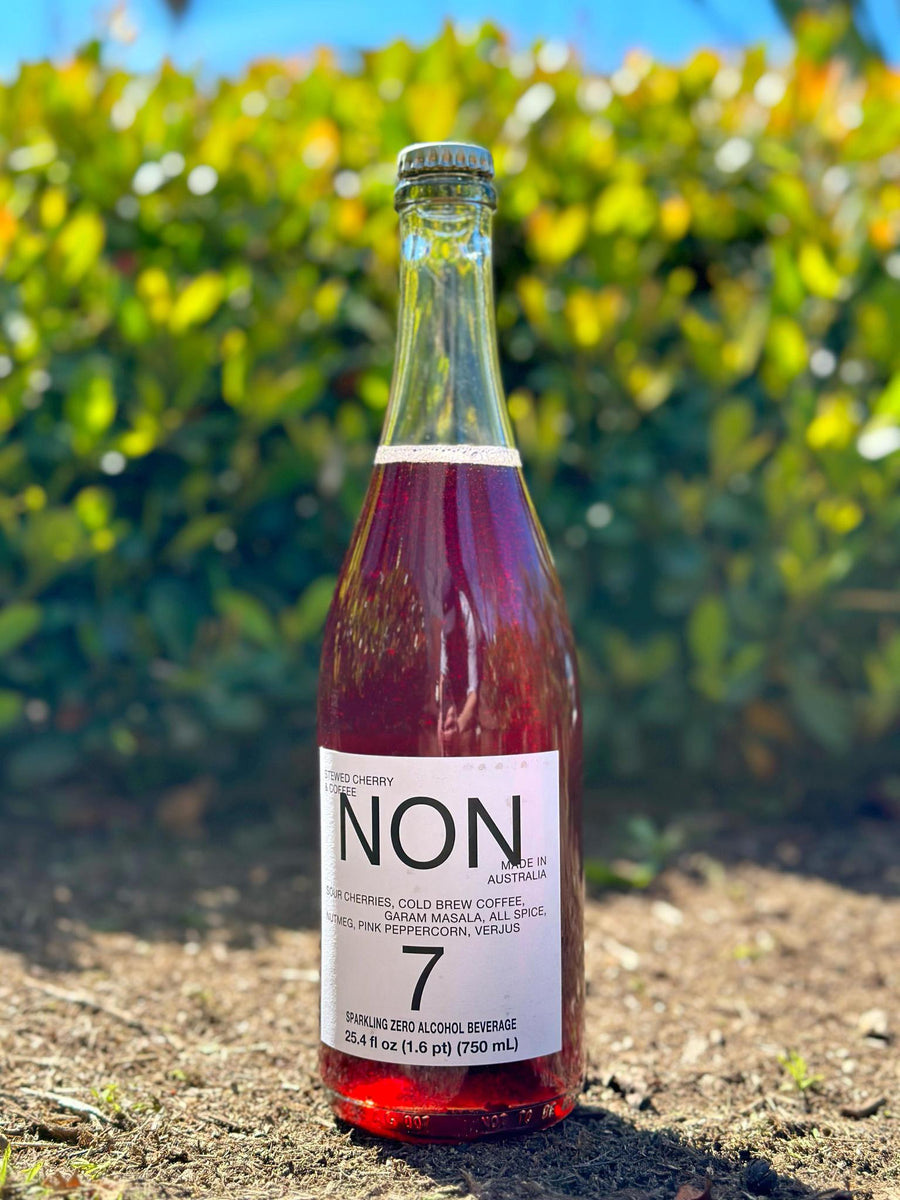 NON 7 Stewed Cherry & Coffee NonAlcoholic Sparkling Highland Park Wine