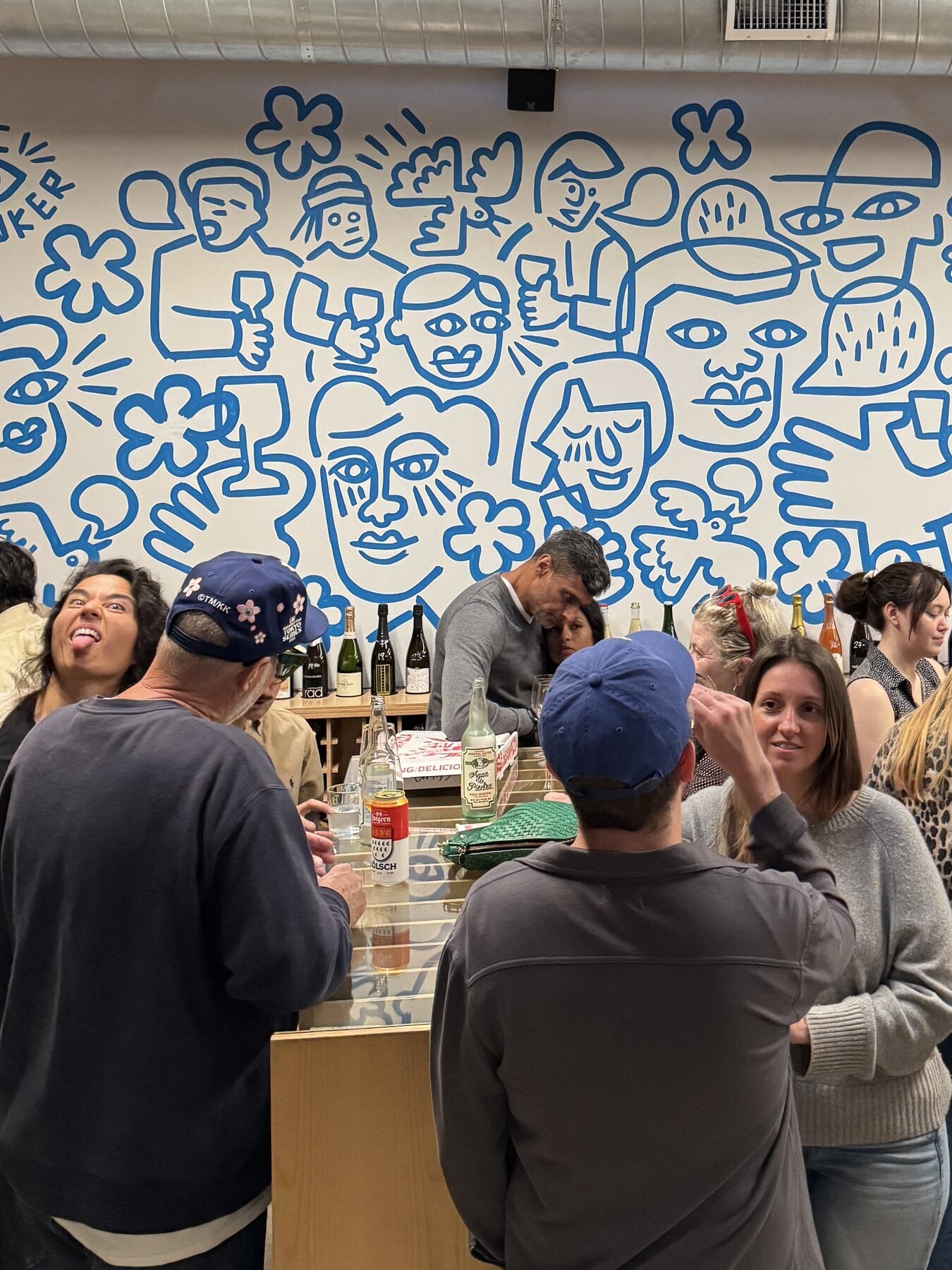 The Wednesday Night Flight crowd at Highland Park Wine