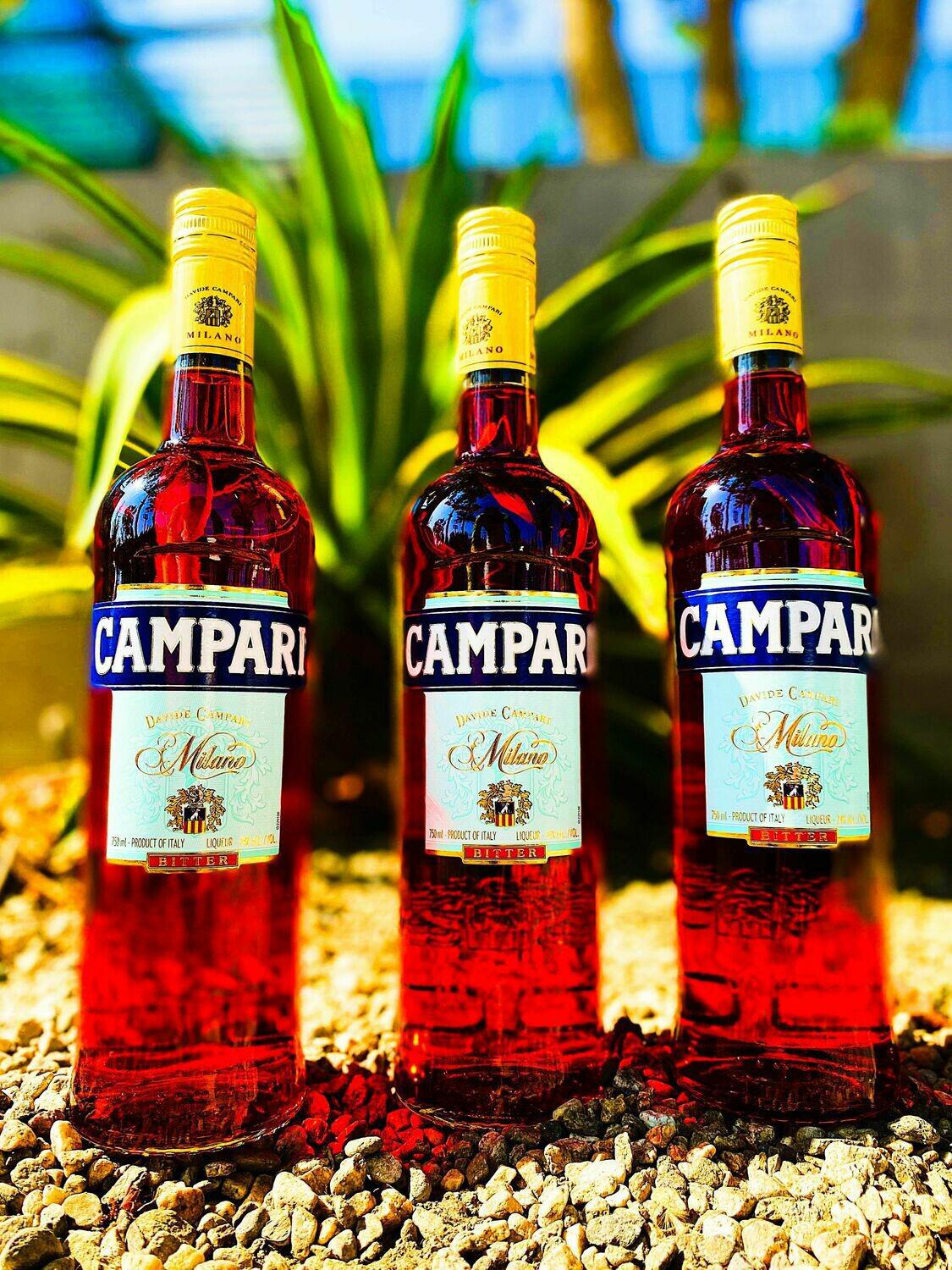 Campari Bitter 750ml Bottle